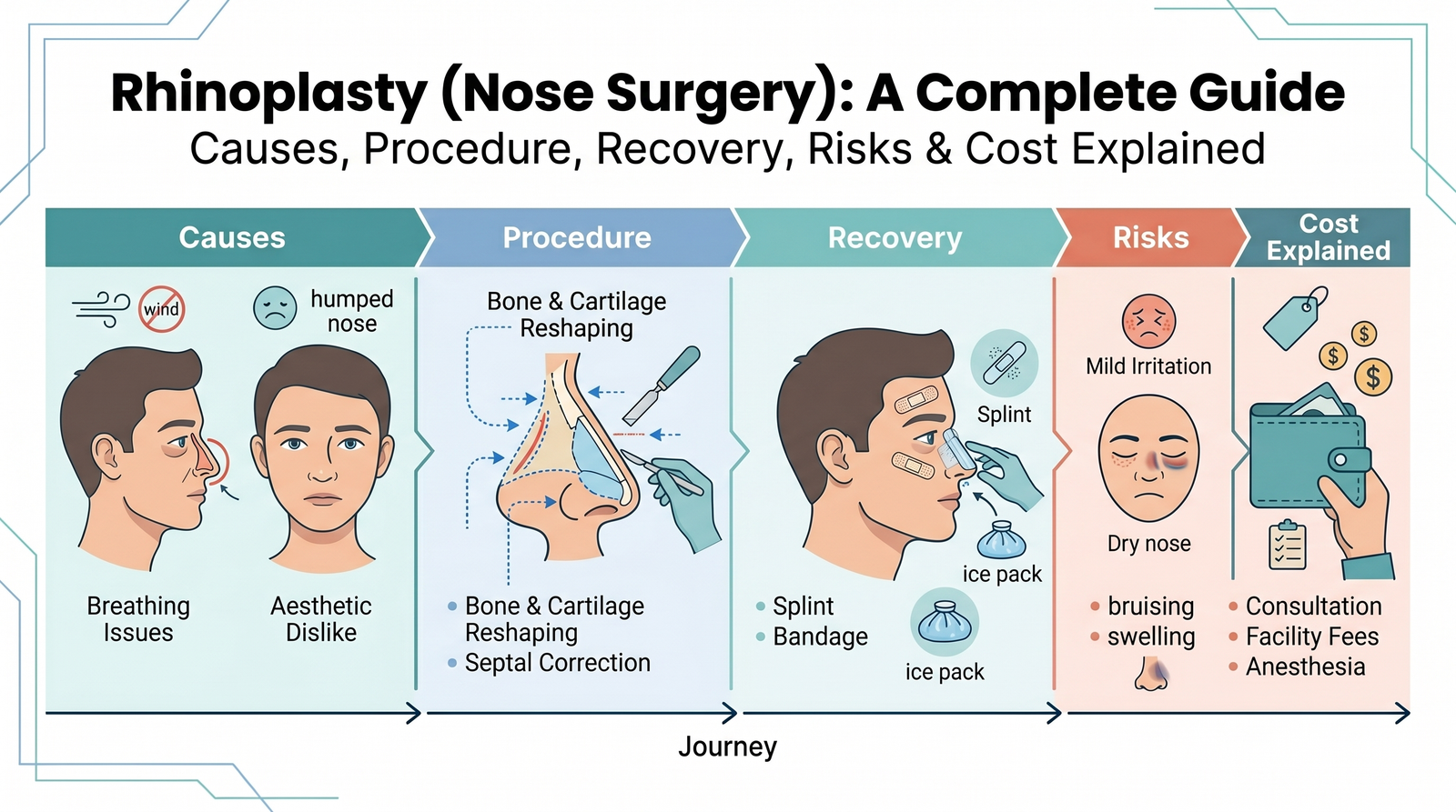Rhinoplasty (Nose Surgery): Causes, Types & Who Needs It