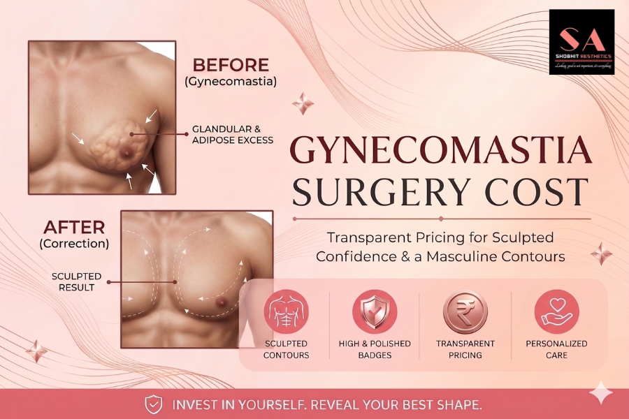 Gynecomastia Treatment Cost in India 2026 - Grade Wise Pricing