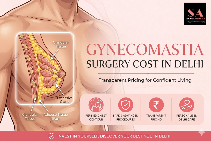 Gynecomastia Cost in Delhi