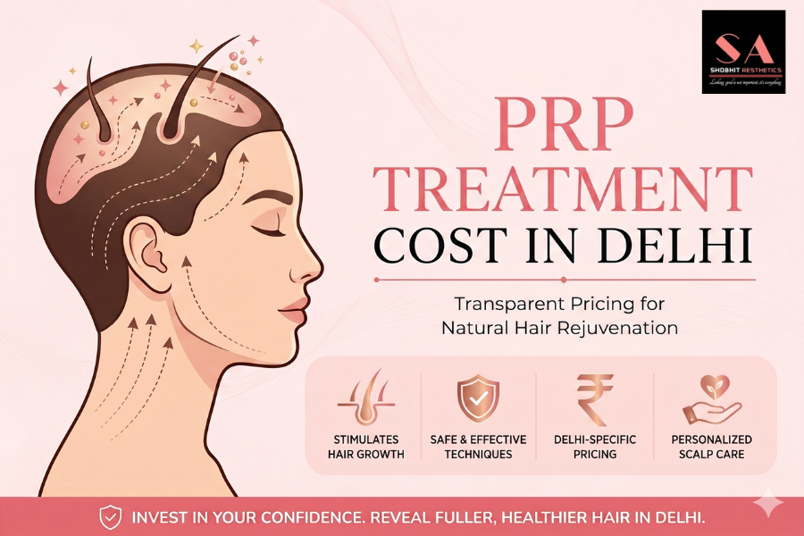 PRP Hair Treatment Cost in Delhi in 2026